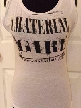 Madonna "Material Girl" Graphic Tank Top